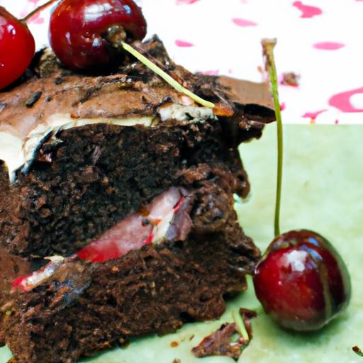 decadent Choco-Cherry Cake: A Perfect Sweet Symphony