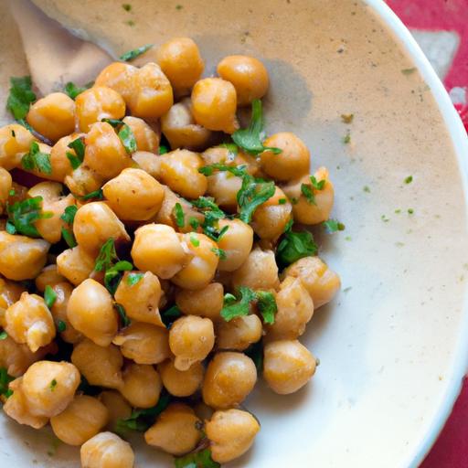 Zesty Vegan Lemon Garlic Chickpeas: Fresh, Flavorful Feast