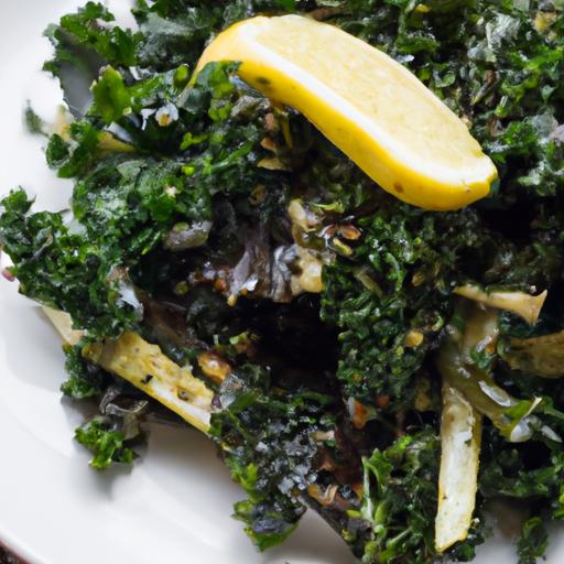 Zesty Sautéed Kale with Garlic and Lemon: A Flavor Boost