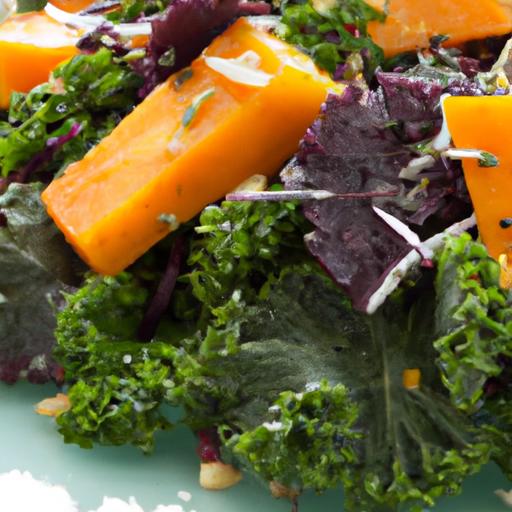 Nourish Your Body with Vibrant Kale and sweet Potato Salad