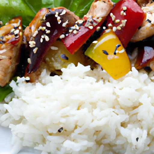 Flavorful Sesame Chicken with Rice and Veggies Recipe Guide