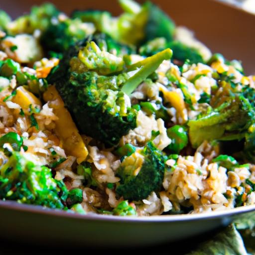 Vibrant Broccoli & Cauliflower Rice Stir-Fry: Healthy delight