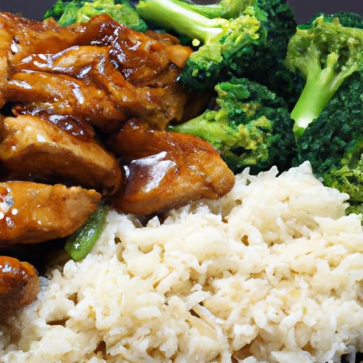 Savory Chicken Teriyaki Bowls with Rice and Broccoli Delight