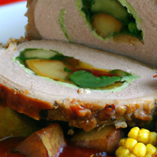 Savory Turkey Meatloaf Paired with Perfect Roasted Veggies