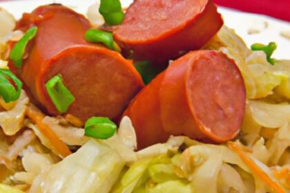 Savor the Flavors: Easy Cabbage and Sausage Stir-Fry Fiesta