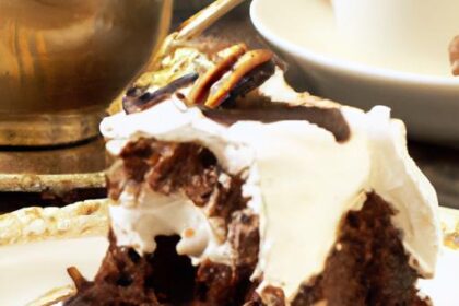 Decadent Mocha Cream Cake: A Blissful Coffee Dessert Delight