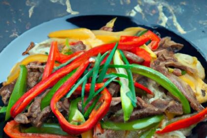 Sizzling Beef Stir-Fry with Bell Peppers & Rice Noodles Guide