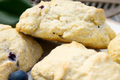 Delight in Gluten-Free Blueberry Scones: A Tasty Treat