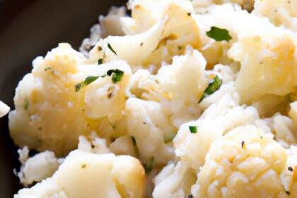 Flavor-Packed Low-Carb Garlic Parmesan Cauliflower Rice Recipe