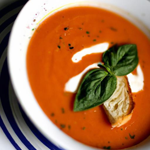 Savor the Secret to Perfectly Creamy Tomato Basil Soup