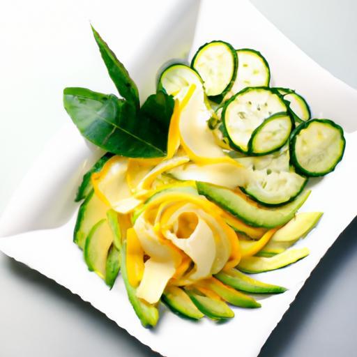 Fresh Harmony: Avocado and Cucumber Salad Delight