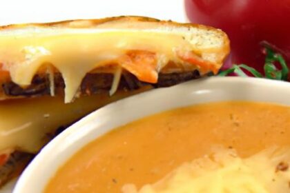 The Perfect Pair: Grilled Cheese & Tomato Soup Delight