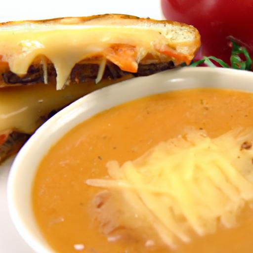 The Perfect Pair: Grilled Cheese & Tomato Soup Delight