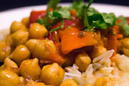 Hearty Sweet Potato & Chickpea Curry with Fluffy Rice
