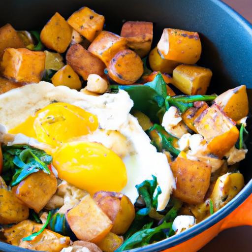 Morning Fuel: Nutritious Sweet Potato & Egg Breakfast Bowl