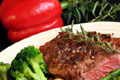 Savor Garlic Butter Steak Bites with Fresh Vibrant Veggies