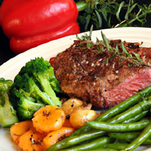 Savor Garlic Butter Steak Bites with Fresh Vibrant Veggies