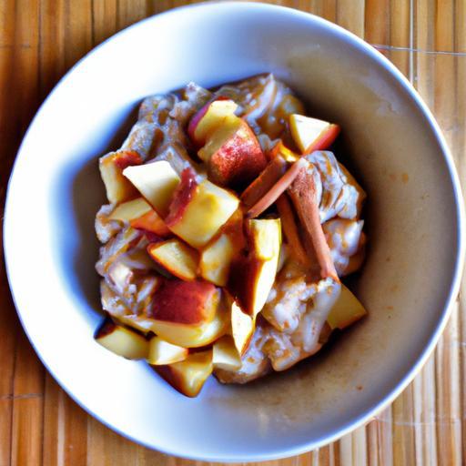 Warm Up with Paleo Apple Cinnamon Oatmeal-Gluten-Free!