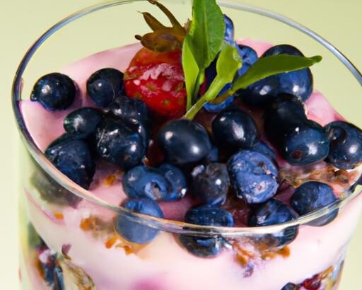 Blueberry Parfait Delight: Layers of Flavor and Nutrition