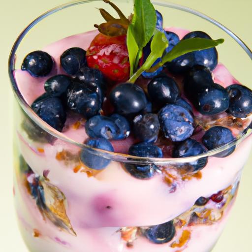 Blueberry Parfait Delight: Layers of Flavor and Nutrition