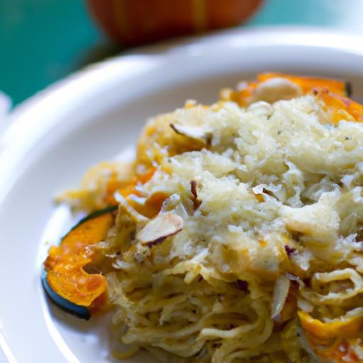 Twirl Into Flavor: Garlic Parmesan Spaghetti Squash Delight
