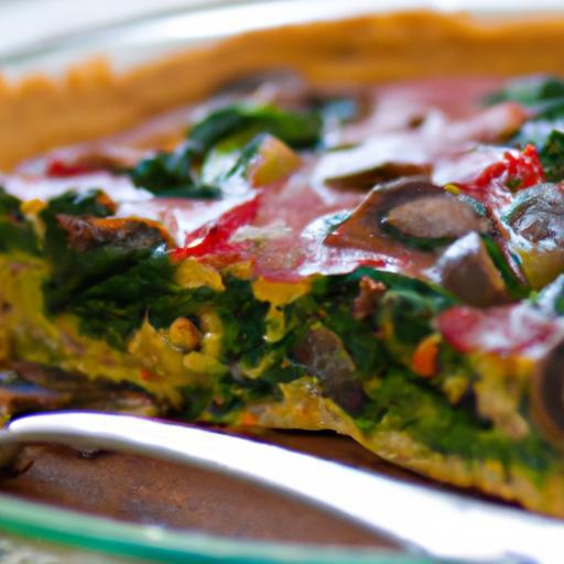 Wholesome Spinach & Mushroom Frittata: A Nutritious Delight