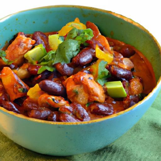 Hearty Chicken and Bean Chili: A Flavor-Packed Comfort Bowl