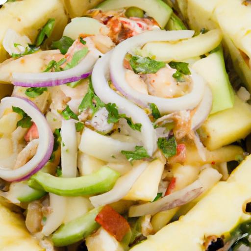 Tropical Zest: Pineapple Salsa with Fresh Cilantro Flair