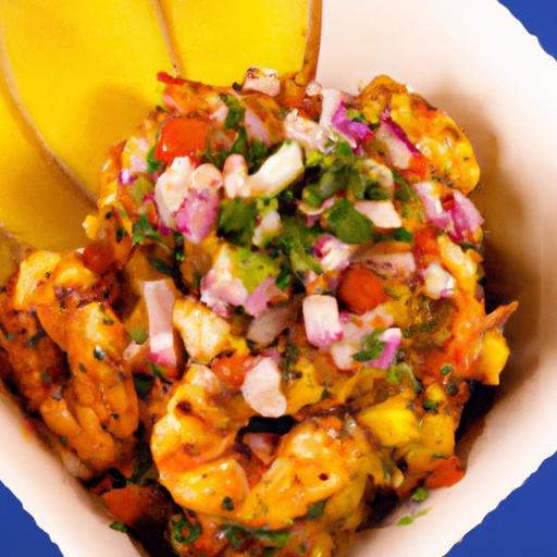 Fiery Shrimp Meets Sweet Mango Salsa: A Flavor Explosion