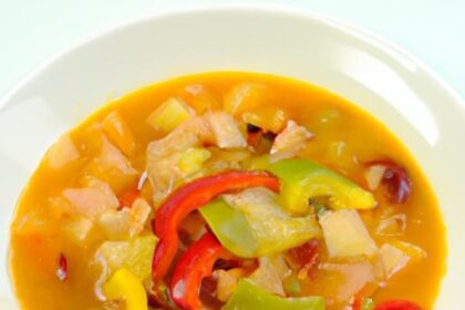 Hearty Vegetable Soup with Ground Turkey: A Nutritious Delight
