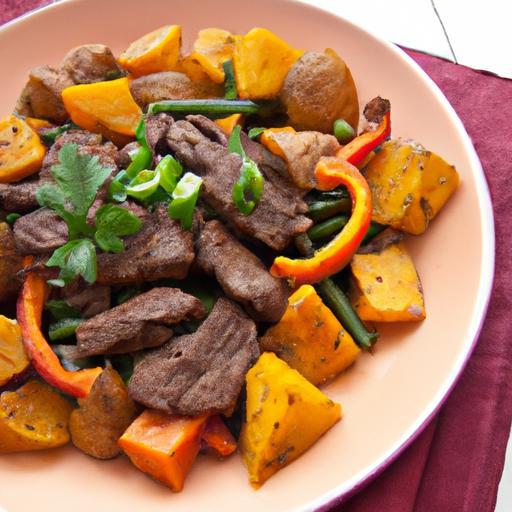 Hearty Beef and Sweet Potato Skillet: Easy Flavorful Meal