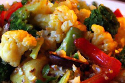 Vibrant Vegan Cauliflower Rice Stir-Fry: Healthy & Delicious