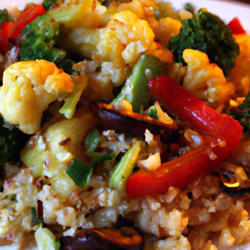 Vibrant Vegan Cauliflower Rice Stir-Fry: Healthy & Delicious