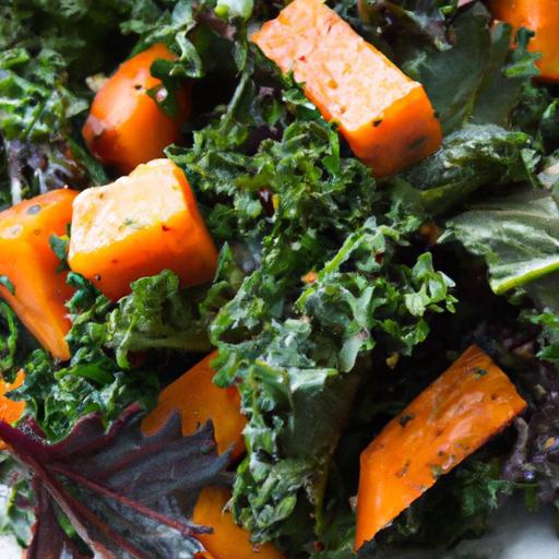 Kale and Sweet Potato Salad: A Nutritious Flavor Boost