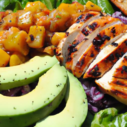 Savor Summer: Grilled Chicken with Avocado Mango Salsa