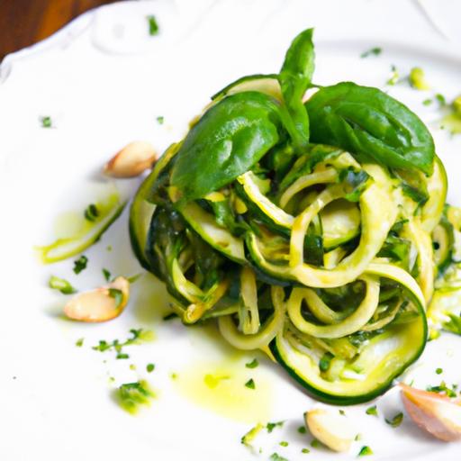 Zucchini Noodles with Pesto: A Fresh Twist on Healthy Meals