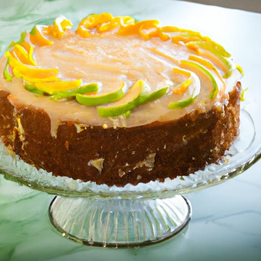 Tropical Delight: how to Make a Zesty Mango Lime Cake