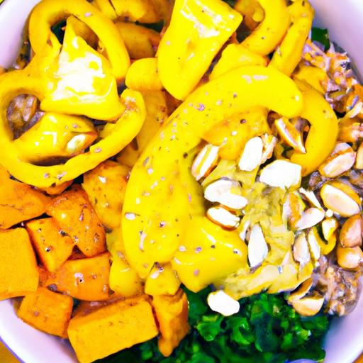 Nourish Your Body: vegan Buddha Bowl with Creamy Tahini Twist