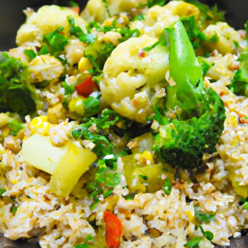 Vibrant Vegan Cauliflower Rice Stir-Fry: Healthy & Delicious