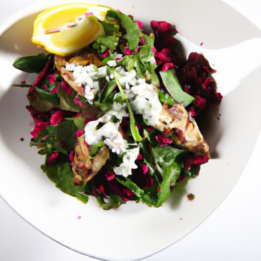 Savor the Flavor: Grilled Chicken Meets Roasted Beet Salad