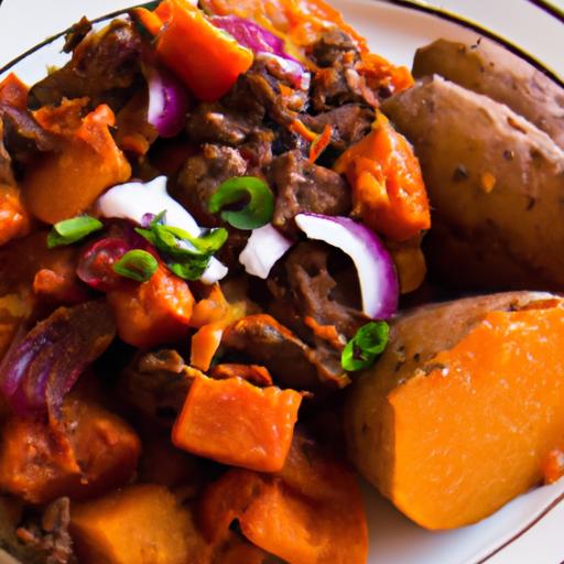 Hearty Beef and Sweet Potato Hash: A Flavorful Twist