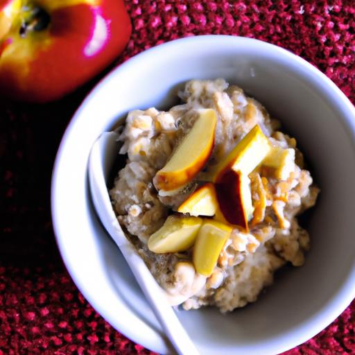 Warm Up Your Mornings with Apple Cinnamon ‌Oatmeal Bliss