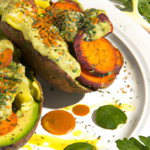 Nourish Naturally: Baked Sweet Potato Meets Creamy Avocado