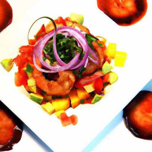 Fiery Shrimp Meets Sweet Mango Salsa: A Flavor Explosion