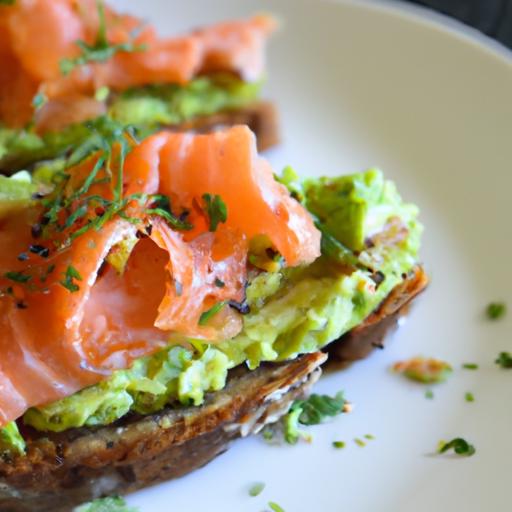 Elevate Your‌ Breakfast: Avocado Toast with Smoked Salmon