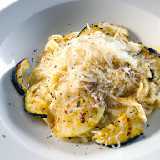 Twirl Into Flavor: Garlic Parmesan Spaghetti Squash Delight