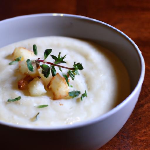 Creamy Vegan Cauliflower &⁣ Potato Soup: A Healthy Delight