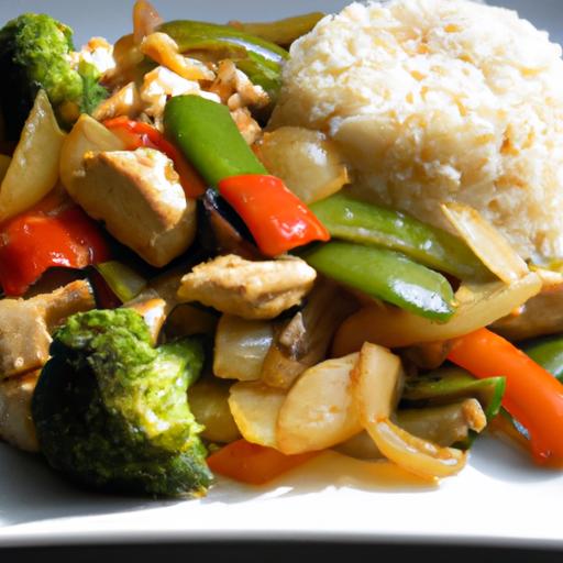 brighten Your Dinner:⁢ Chicken⁢ & Veggie Stir-Fry with Rice