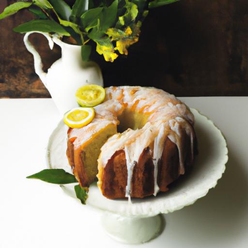 Zesty Delight: Baking the Perfect Lemon Thyme Cake