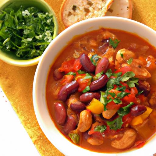 Hearty Chicken and bean Chili: A Flavor-Packed Comfort Bowl